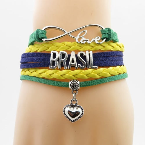 Entre no clima da copa do mundo com a pulseira. Garanta já a sua e se junte a nós na torcida.