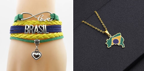 Entre no clima da copa do mundo com a pulseira. Garanta já a sua e se junte a nós na torcida.