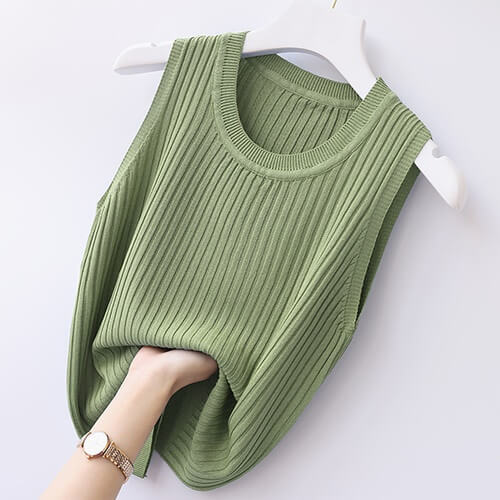 Blusa regata Caroline Nobrelo - Cor Verde