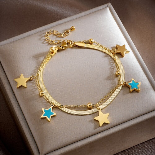 Pulseira Estrela Dourada